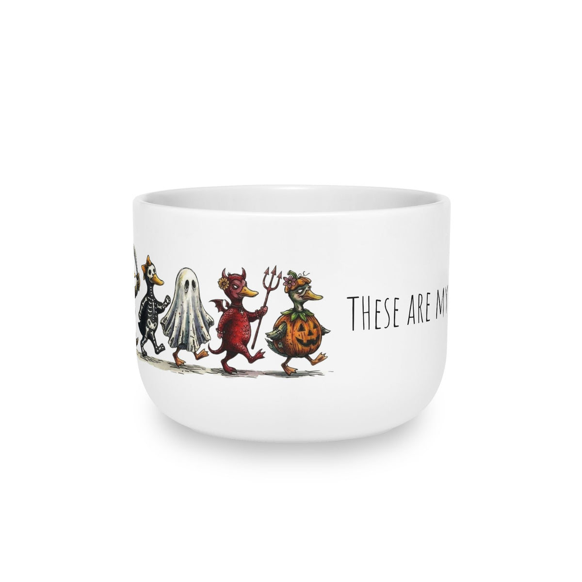 These Are My Ducks In A Row GIANT Halloween Mug