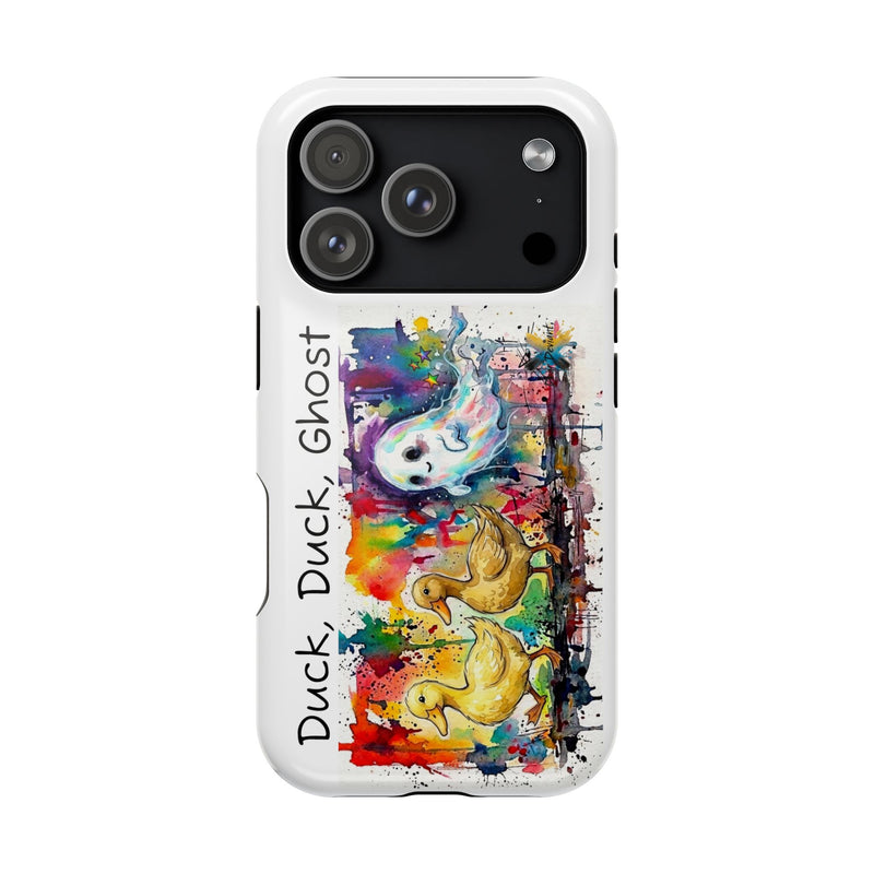 Duck, Duck, Ghost Colorful Phone Case
