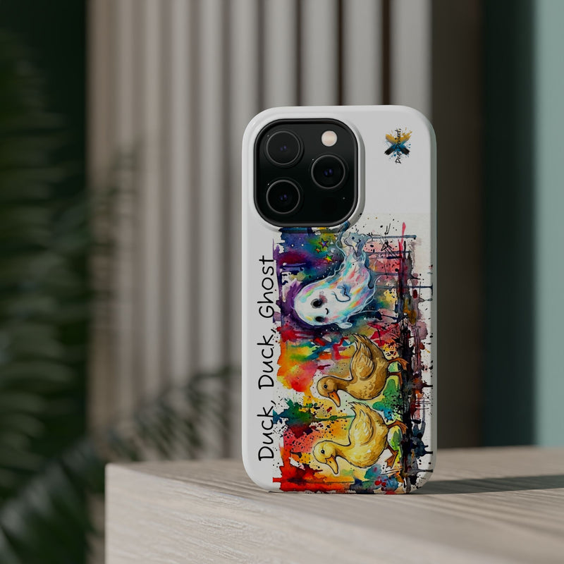 Duck, Duck, Ghost Colorful Phone Case