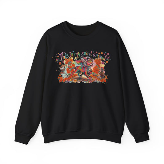 This is My Spirit Animal Day of the Dead Sweatshirt | Dia de los Muertos Alebrije Pullover