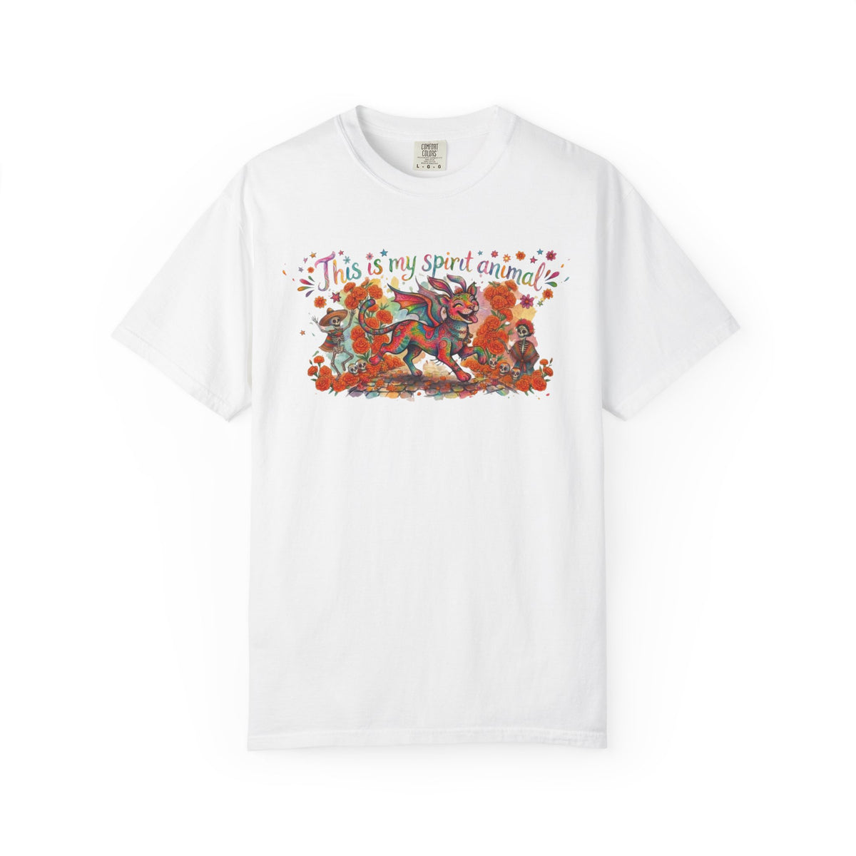 This is My Spirit Animal, Day of the Dead T-shirt | Dia de los Muertos Alebrije Tee Shirt