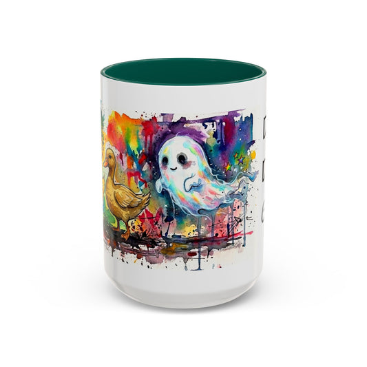 Duck, Duck, Ghost Colorful Mug