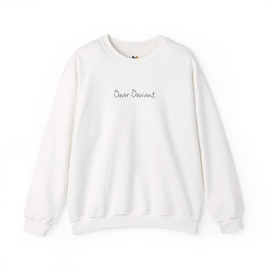 I'm Not Staring, I'm Thinking About True Crime, Fox Sweatshirt, Front & Back Design