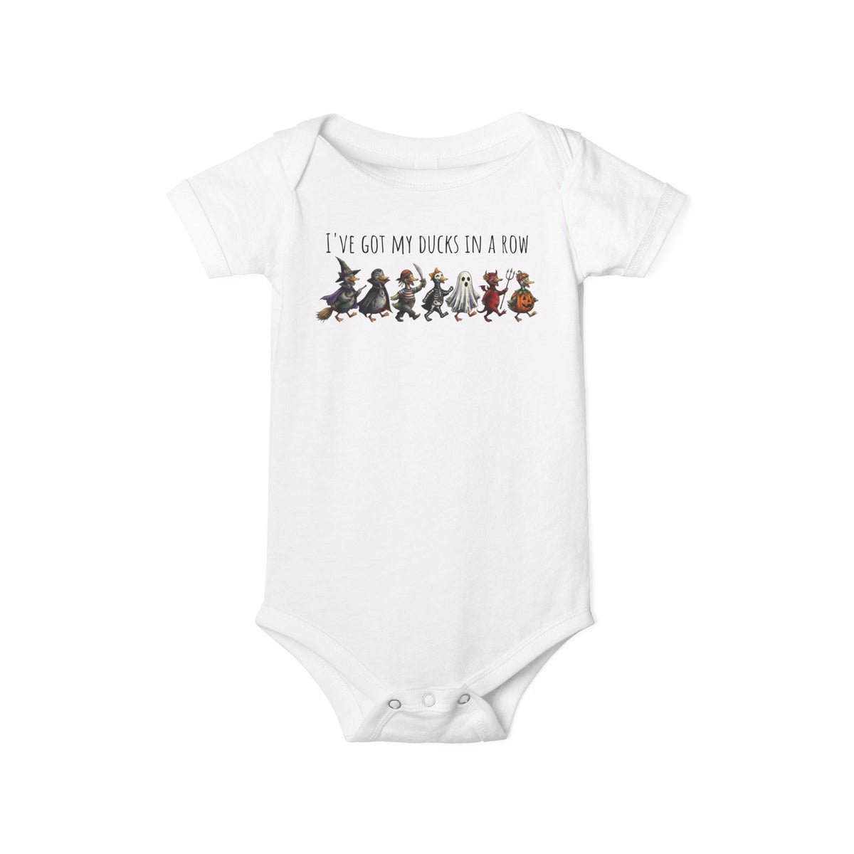 I've Got My Ducks In a Row, Halloween Infant Onesie