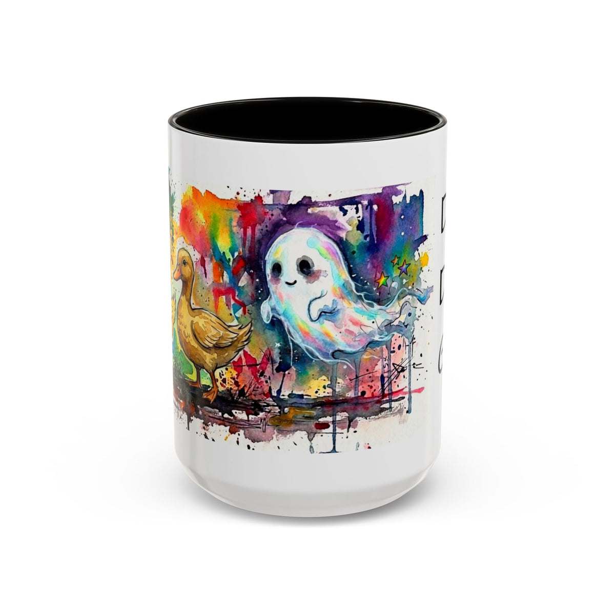 Duck, Duck, Ghost Colorful Mug