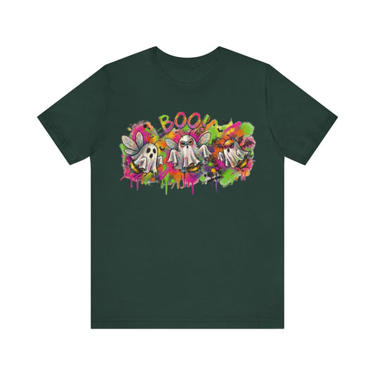 Ghost Bees Witty Halloween 90's Vibe T-Shirt