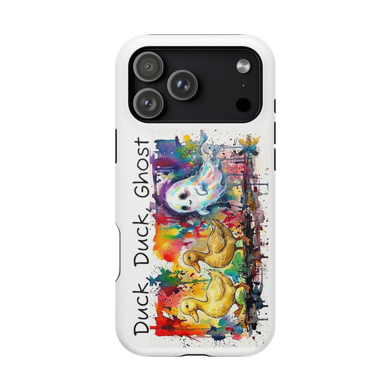 Duck, Duck, Ghost Colorful Phone Case