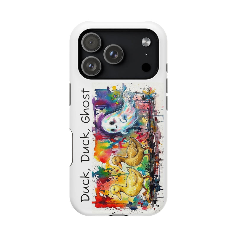 Duck, Duck, Ghost Colorful Phone Case