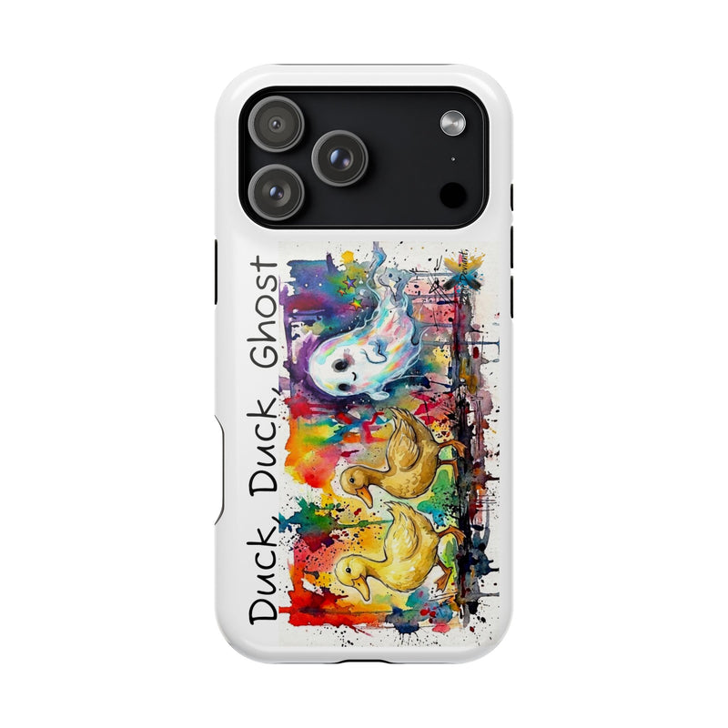 Duck, Duck, Ghost Colorful Phone Case