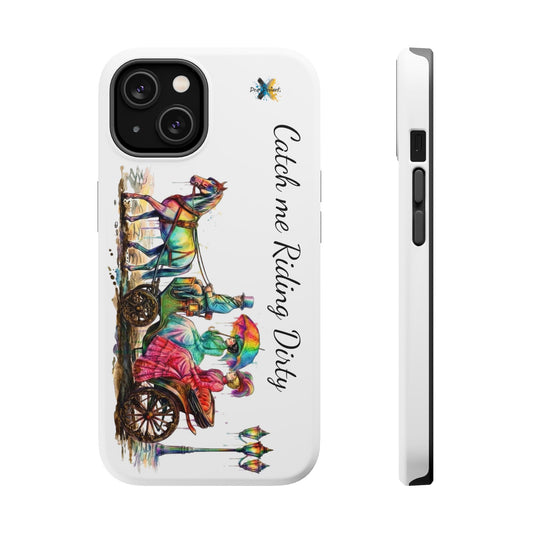 Catch Me Riding Dirty Victorian Carriage Phone Case