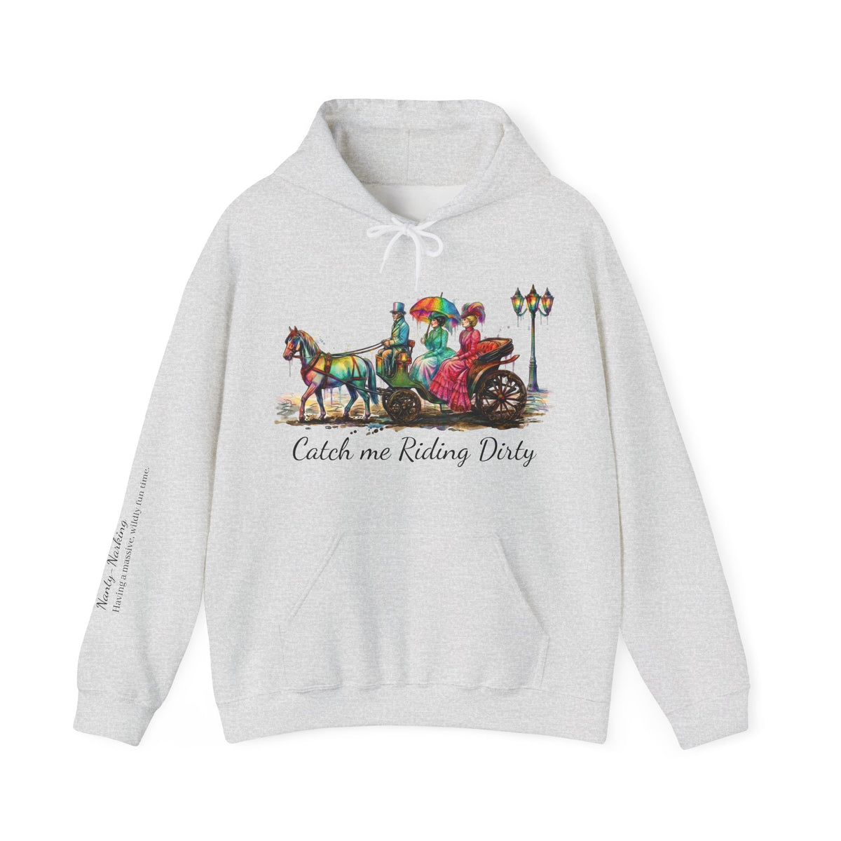 Catch Me Riding Dirty Victorian Carriage Hoodie