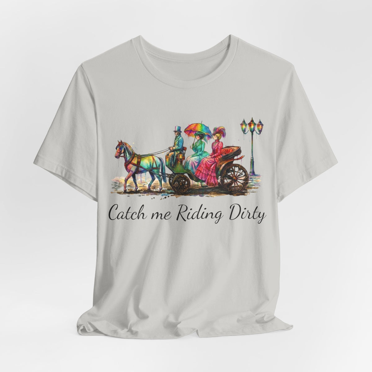 Catch Me Riding Dirty Victorian Carriage T-Shirt