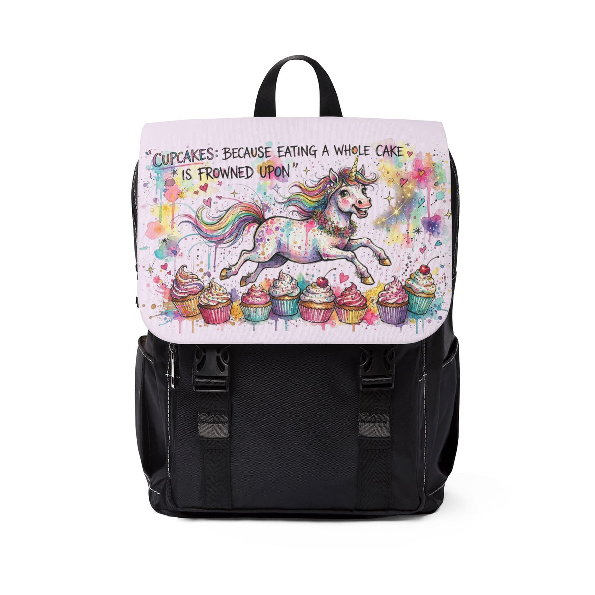 Cupcakes, Because Eating a Whole Cake is Frowned Upon, Unicorn Backpack