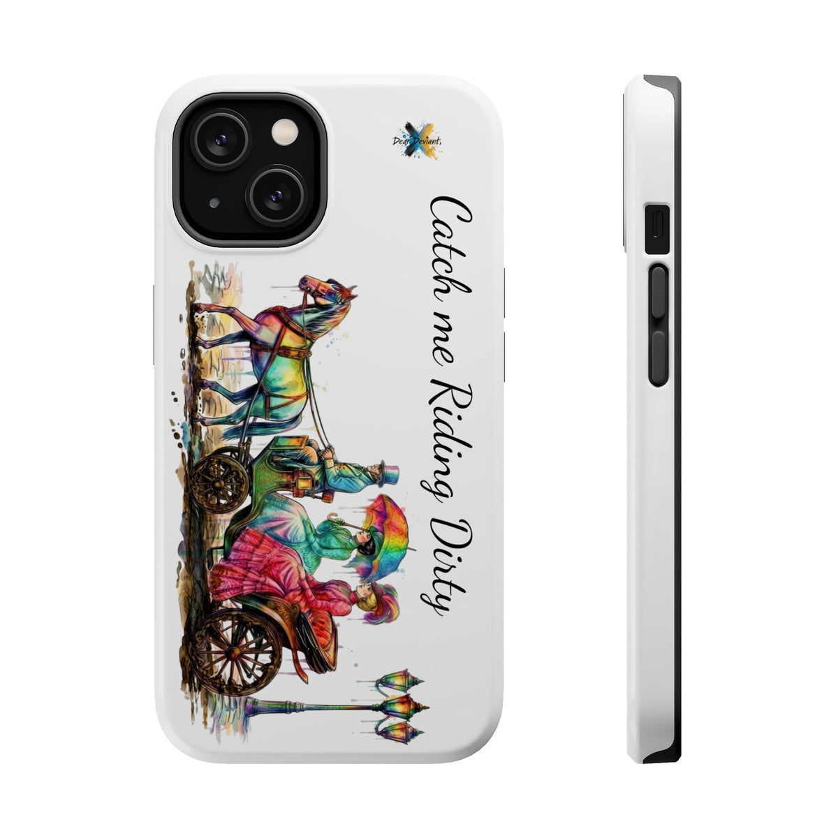 Catch Me Riding Dirty Victorian Carriage Phone Case